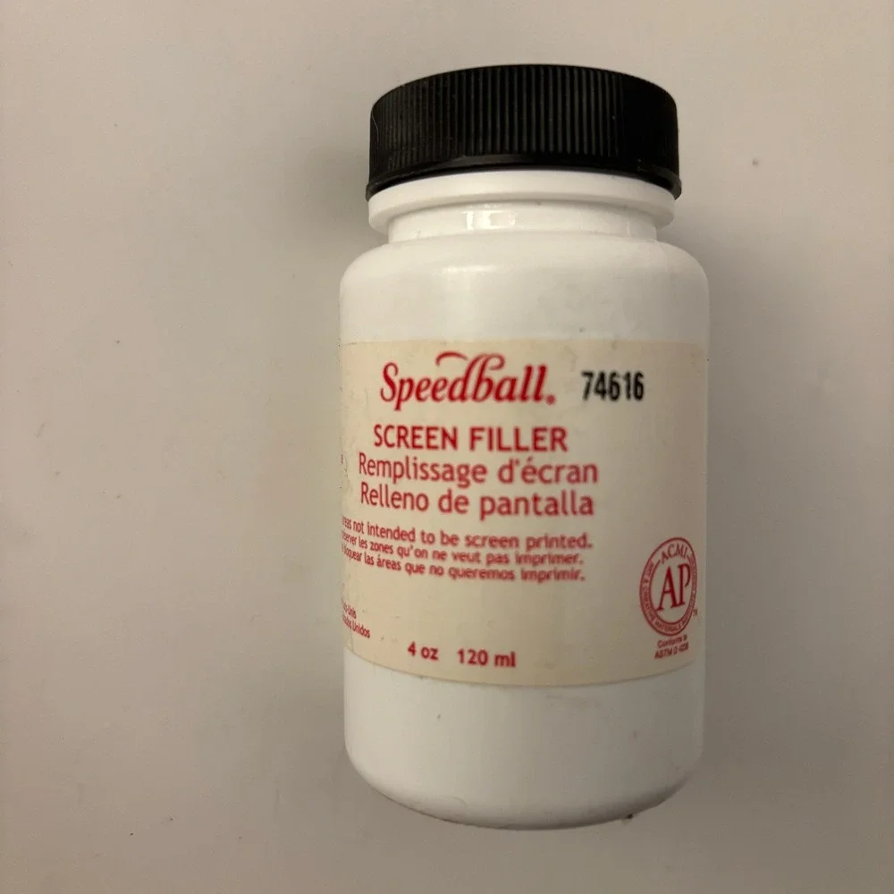 Speedball Screen Printing Set Diazo  Emulsion Drawing Fluid Remover Filler 4oz